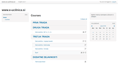 Desktop Screenshot of e-ucilnica.si